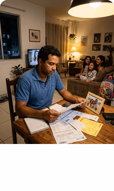 Proteção financeira para sua família